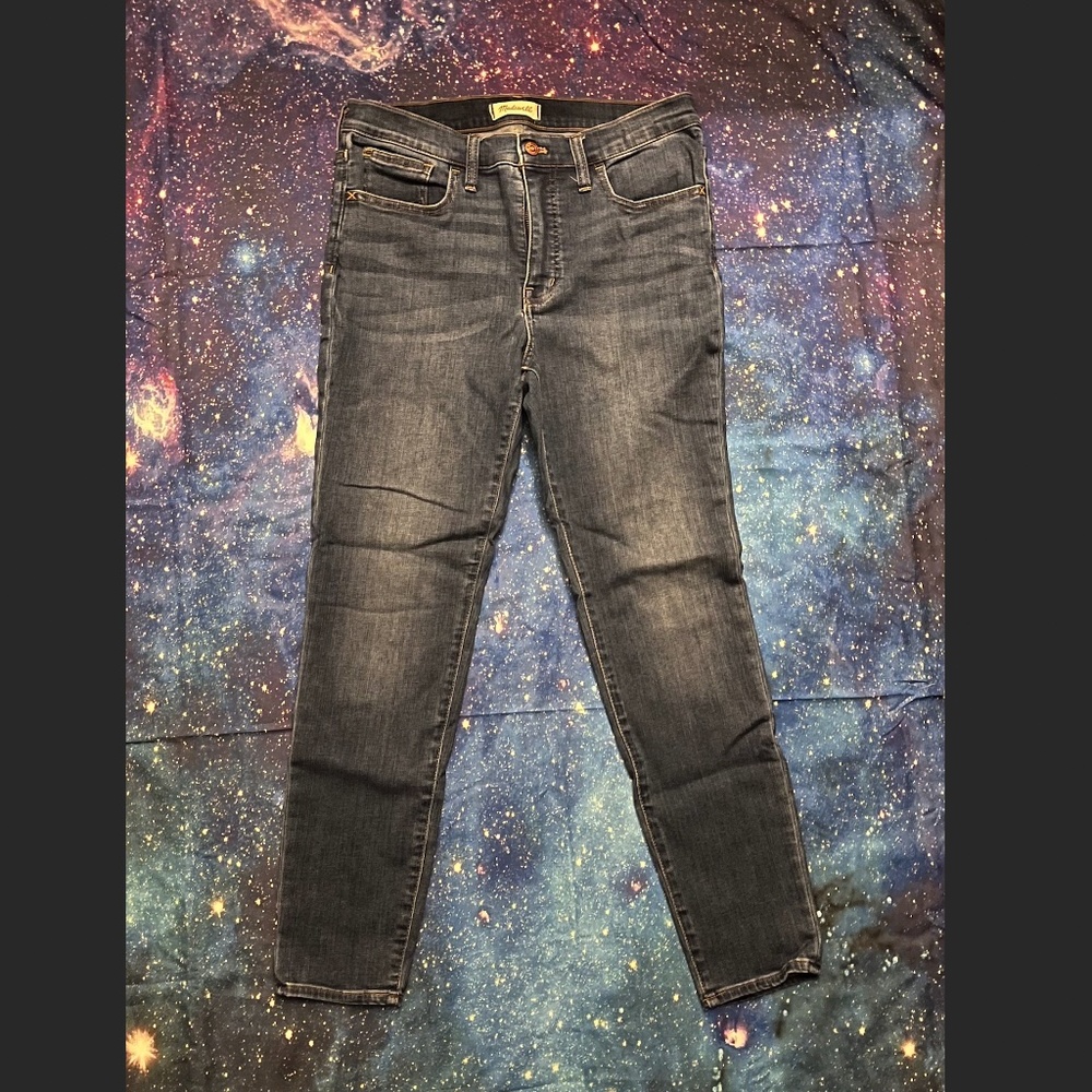 Madewell 9” Mid-Rise Skinny Blue Jeans size 29